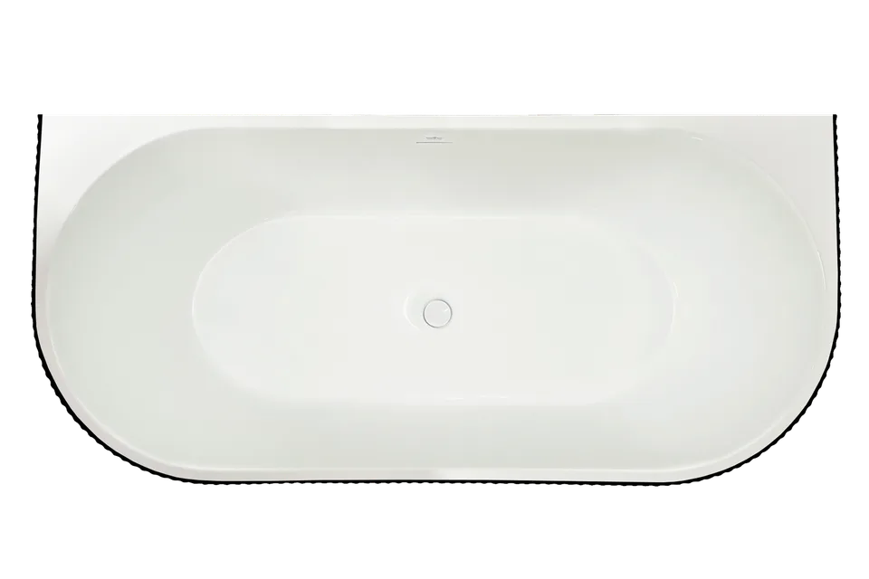 Акриловая ванна NERO RB611903 170х80х58 BL