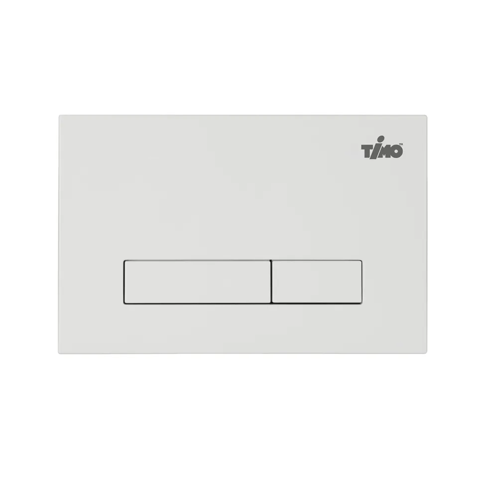 Кнопка смыва TIMO INARI FP-003W (250x165) white, шт,