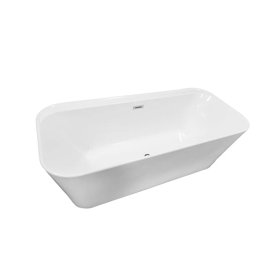 Ванна акриловая Vincea VBT-401-1700, 1700*800*580, цвет белый, слив-перелив в комплекте