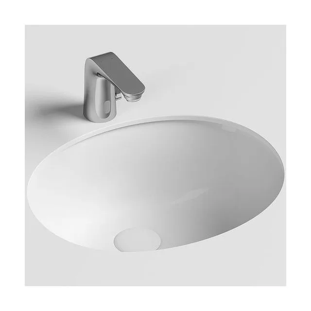 Раковина из сантехнического фарфора Ceramica Nova Элемент (Element) 51 см CN6042 встраиваемая цвет белый