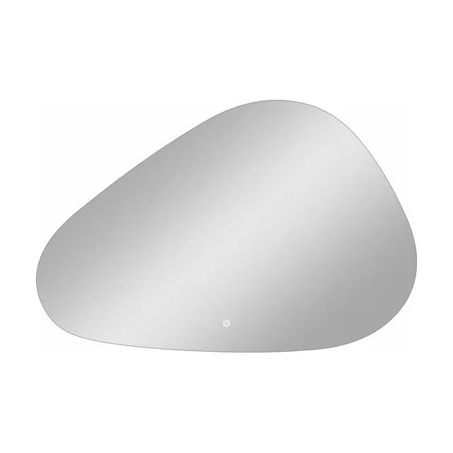Зеркало Zled-V с LED-подсветкой, 100*70см, асимметричное