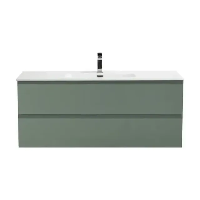 Тумба с раковиной BelBagno Крафт (Kraft) 120 с двумя ящиками еловая матовая (раковина BB1200ETL)