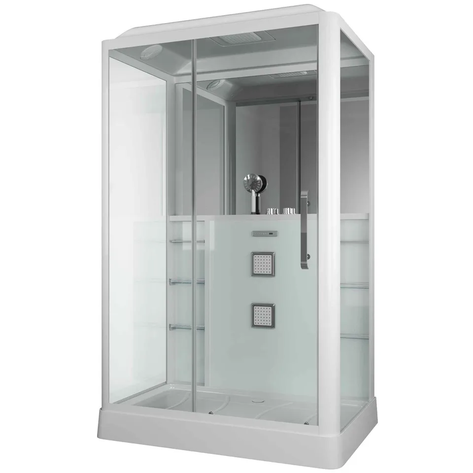 Душевая кабина Grossman Alba GR128L (90x135x225) дверь разджвижная,3 места
