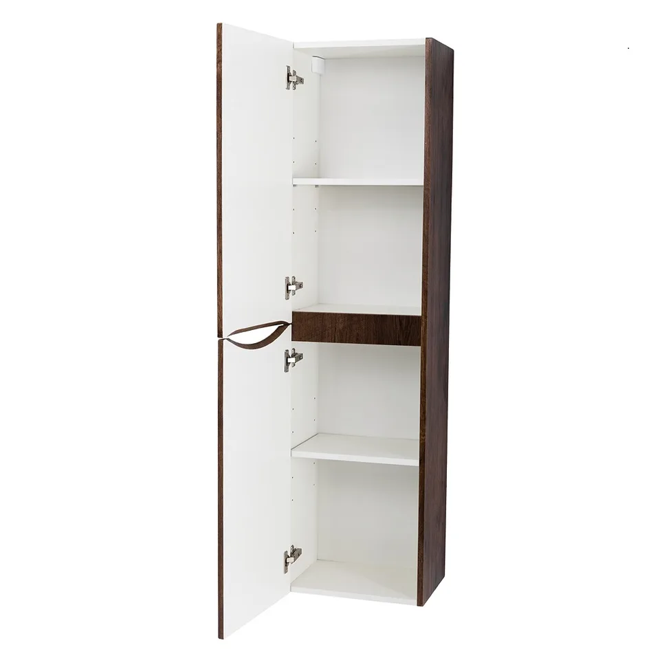Шкаф подвесной BelBagno FLY-MARINO-1500-2A-SC-RW-P-L Rovere Moro, левый