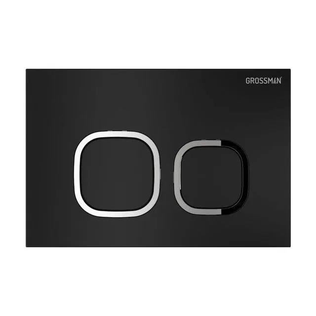 Клавиша смыва Grossman Cosmo 700.K31.02.210.210 черный матовый