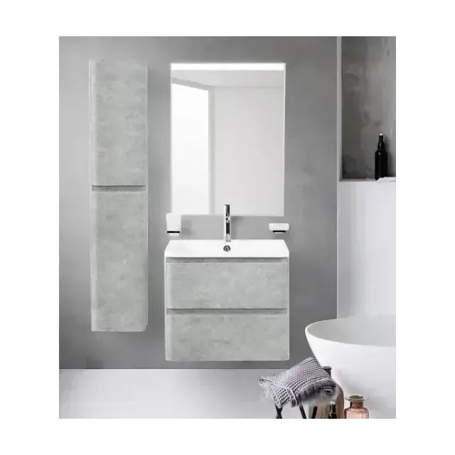 Комплект мебели BelBagno Албано (Albano) 70 серый цемент Верона