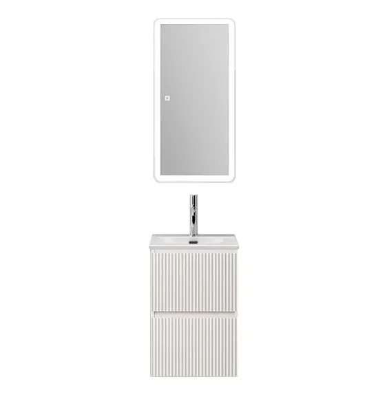 Комплект мебели BelBagno Uno-Mini 40 белый матовый
