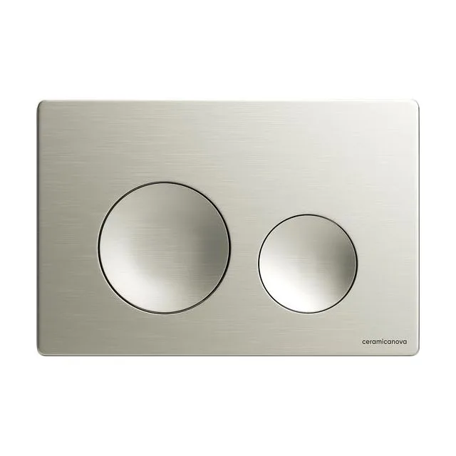 Клавиша смыва Ceramica Nova Баланс (Balance)/Круг (Circle) CN12-001BN никель брашированный