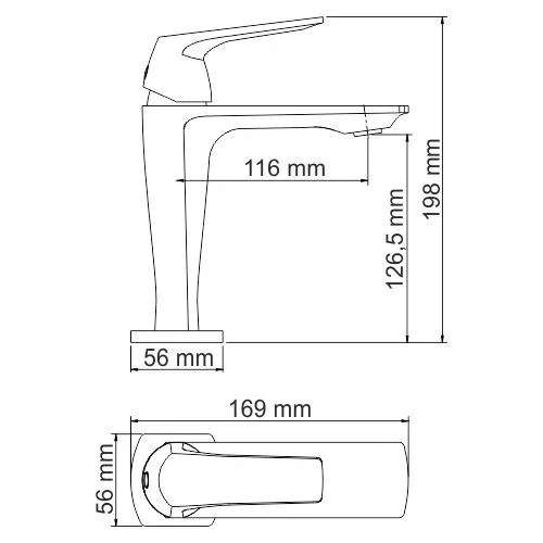 Смеситель WasserKRAFT Neime 1903 для раковины
