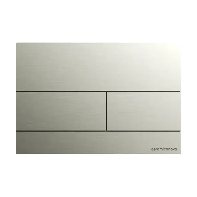 Клавиша смыва Ceramica Nova Баланс (Balance)/Прямоугольник (Rect) CN12-004BN никель брашированный