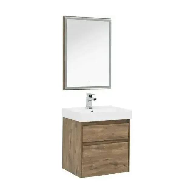 Комплект мебели Aquanet Nova Lite 60 дуб рустикальный (2 ящика) (раковина Латина 60)