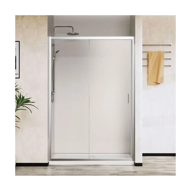 Душевая дверь Vincea Сити (City) VDS-5CT140CL 140х195 стекло прозрачное 5 мм профиль хром