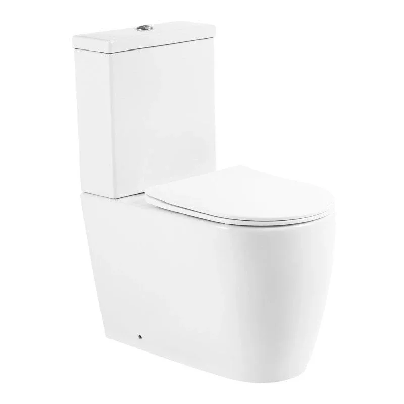 Унитаз-компакт BelBagno Марино (Marino) BB105CPR безободковый,горизонтальный выпуск с крышкой-сиденьем BB070SC