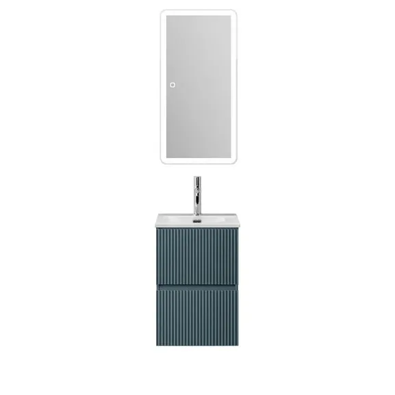 Комплект мебели BelBagno Uno-Mini 40 голубой матовый