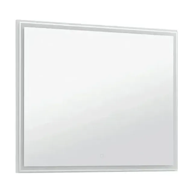 Зеркало Aquanet Nova Lite 100 белый глянец с Led подсветкой