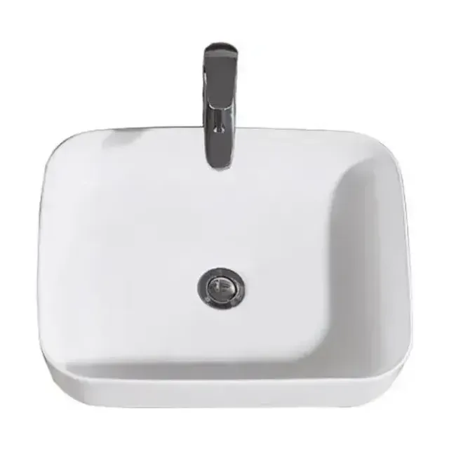 Накладная раковина Bravat Source C22250W-ENG 50х39