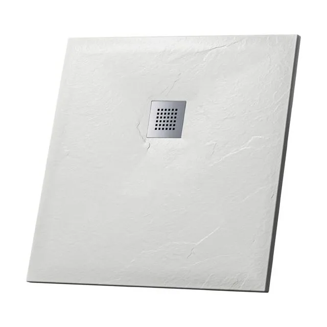 Душевой поддон Grossman Strong GR-S1100100Q (100х100) из искусственного камня,квадрат,белый