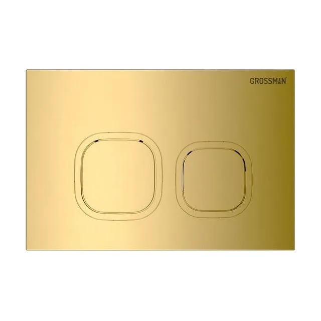 Клавиша смыва Grossman Cosmo 700.K31.02.300.300 золото глянцевый