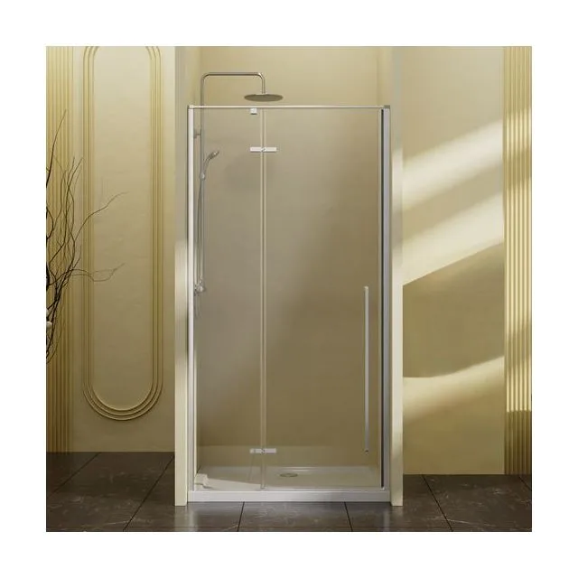 Душевая дверь Vincea Слим-Н (Slim-N) VDPH-5SN100CL 100х195 стекло прозрачное 6 мм профиль хром