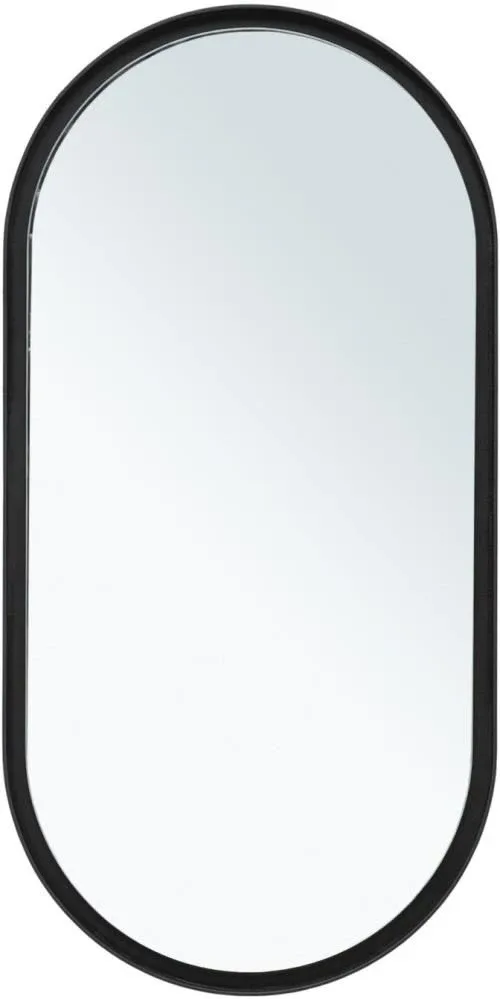 Зеркало Allen Brau Infinity 1.21016.BL 50*100 с Led-подсветкой и инфракрасным выключателем черное матовое