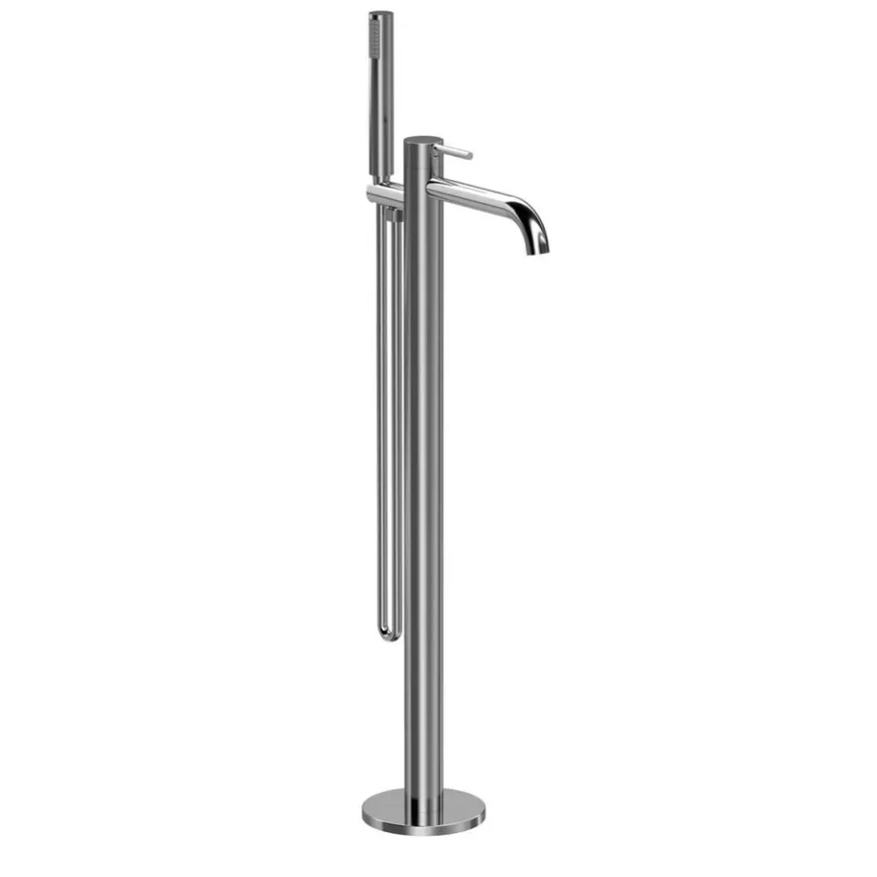 Напольный cмеситель Raiber Graceful RP-010 хром