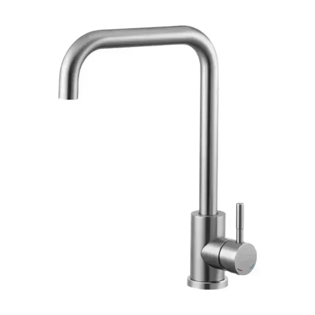 Смеситель Knotlor Течение/StreamLine SS-01/1 для кухни сатин