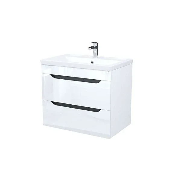 Тумба Iddis подвесная Рэй (Ray) RAY70W0i95K с умывальником 70 см подходит умыв. 710x465x610 мм белый