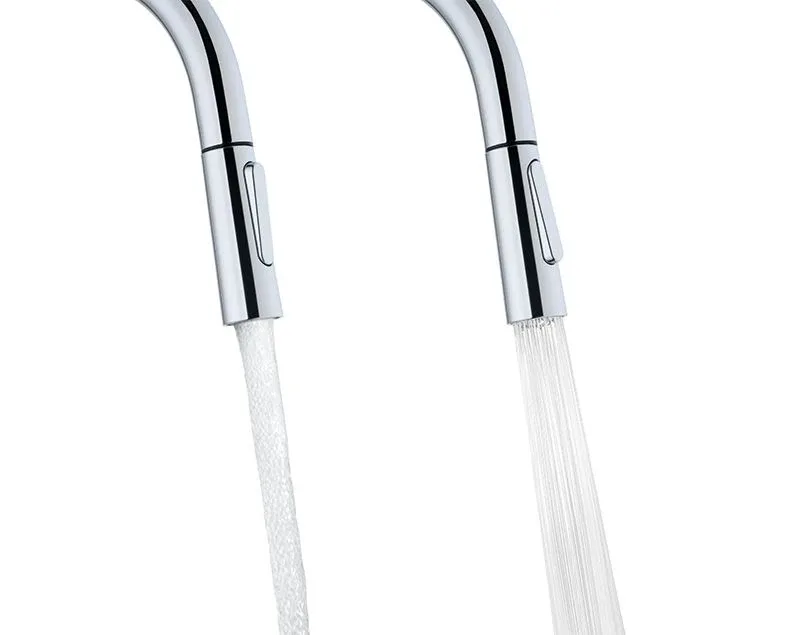Смеситель Vitra Maestro A42145EXP для кухни с выдвижным изливом хром