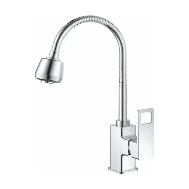 Смеситель Haiba HB73615 для кухни гибкий излив