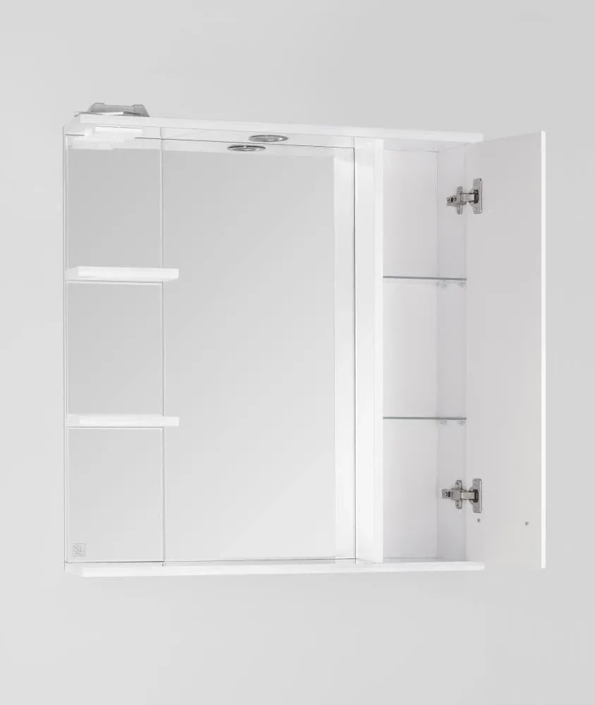Зеркало-шкаф Style Line Ирис 75/С R с Led-подсветкой