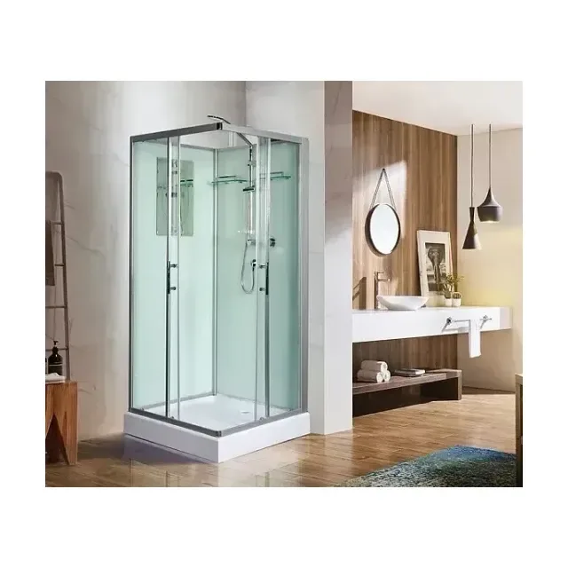 Душевая кабина WeltWasser WW500 премиум Лайн/Laine 901 90х90х217 без крыши (низкий поддон) (3 места) 10000003259