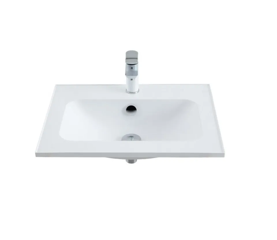 Тумба с раковиной Aquanet Арт 60 маренго Soft Touch (тактильный матовый), раковина Арт 60