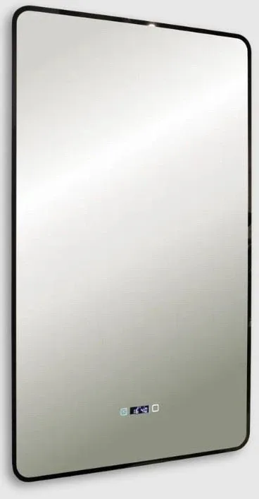 Зеркало Silver Mirrors Incanto 60*100 с Led-подсветкой сенсорный выключатель ЖК-часы
