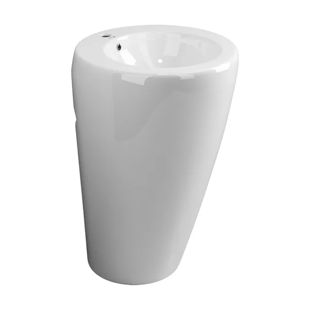 Раковина из сантехнического фарфора Ceramica Nova 850 55 см CN1807 напольная цвет белый