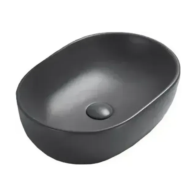 Накладная раковина Timo Kulo TK-405 МВ 60*42 черная матовая