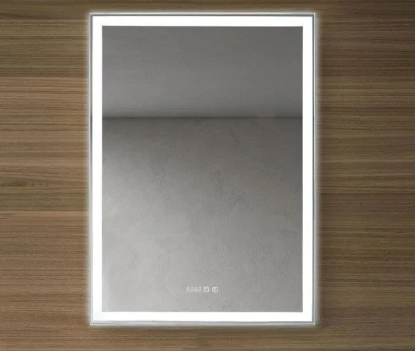 Зеркало-шкаф Silver Mirrors Киото 60 R сенсорный выключатель с Led-подсветкой и часами