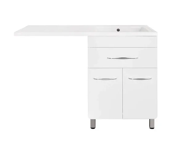 Тумба с раковиной Style Line Валеро 120 R под стиральную машину