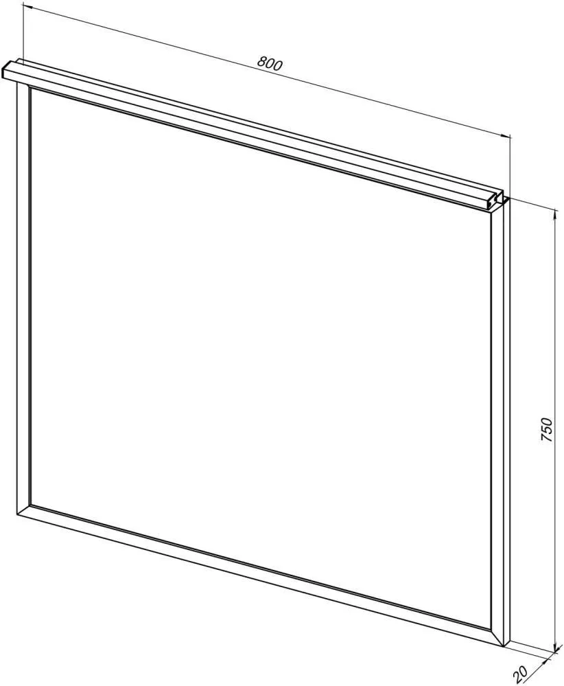 Зеркало Allen Brau Priority 1.31015.60 80*75 с Led-подсветкой медь браш