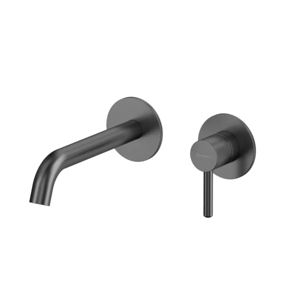 Смеситель Whitecross Y Gunmetal Y1225GM для раковины скрытый монтаж оружейная сталь