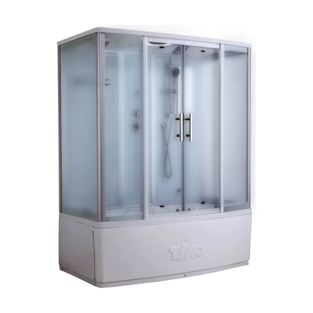 Timo Standart T-6670 Silver Fabric душевая кабина (170*88*220)