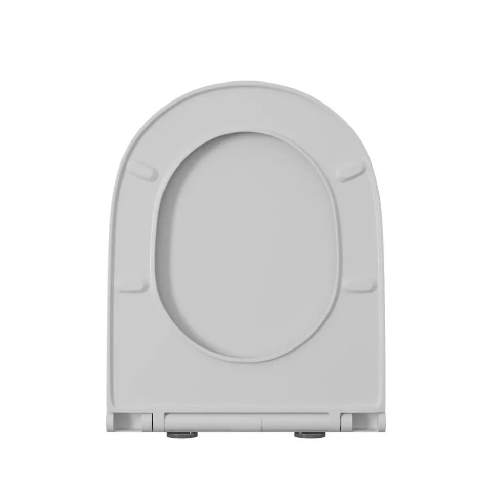 Подвесной унитаз DQ Матрица (Matrix) DT1396516 37*49 безободковый Торнадо с крышкой-сиденьем микролифт белый