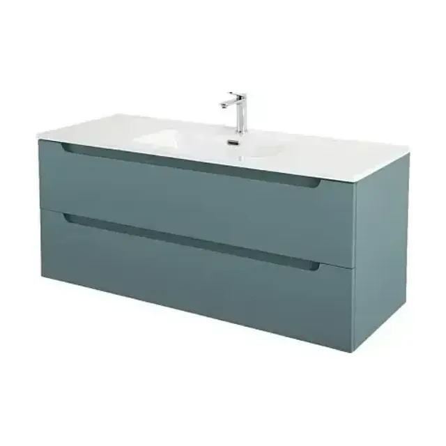 Комплект мебели BelBagno Этна (Etna) 120 голубой матовый (раковина BB1200ETL)
