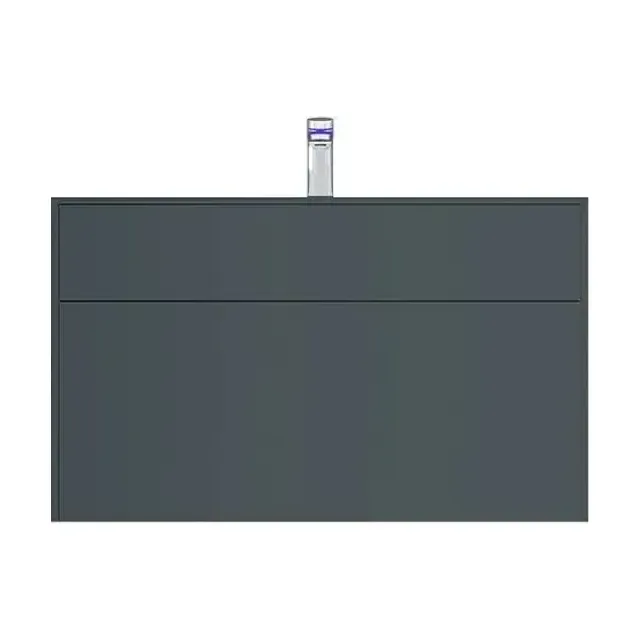 Тумба с раковиной AM.PM Inspire 2.0 100 графит матовый