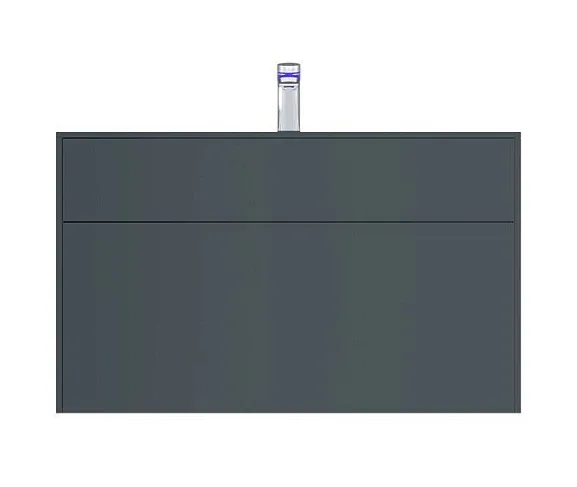 Тумба с раковиной AM.PM Inspire 2.0 100 графит матовый