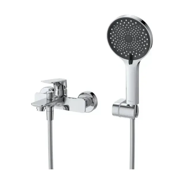 Смеситель BelBagno Марино (Marino) VASM-CRM для ванны и душа с душевыми аксессуарами