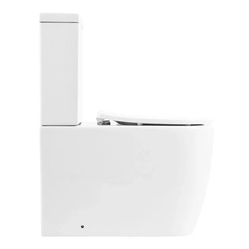 Унитаз-компакт BelBagno Марино (Marino) BB105CPR безободковый,горизонтальный выпуск с крышкой-сиденьем BB2031SC