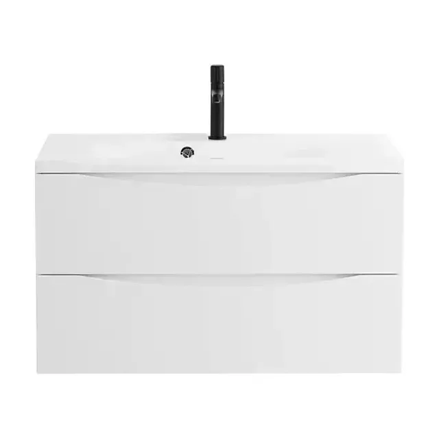 Тумба с раковиной BelBagno Марино (Marino) 110 белый матовый
