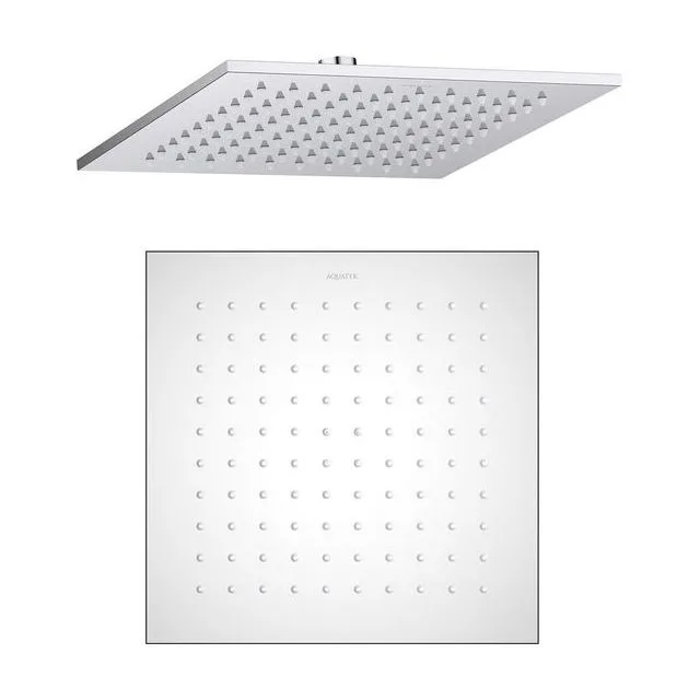 Квадратный верхний душ 250*250*7 мм AQUATEK AQ2076CR