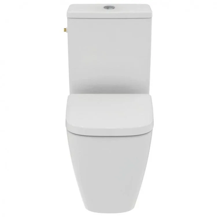 Унитаз-компакт Ideal Standard i.life S T500001 36,5*60,5 безободковый с крышкой-сиденьем микролифт