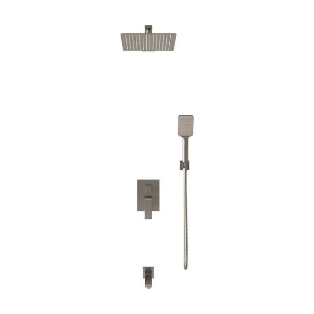 Душевая система скрытого монтажа Grossman Style 501.K35.05.120 брашированный никель